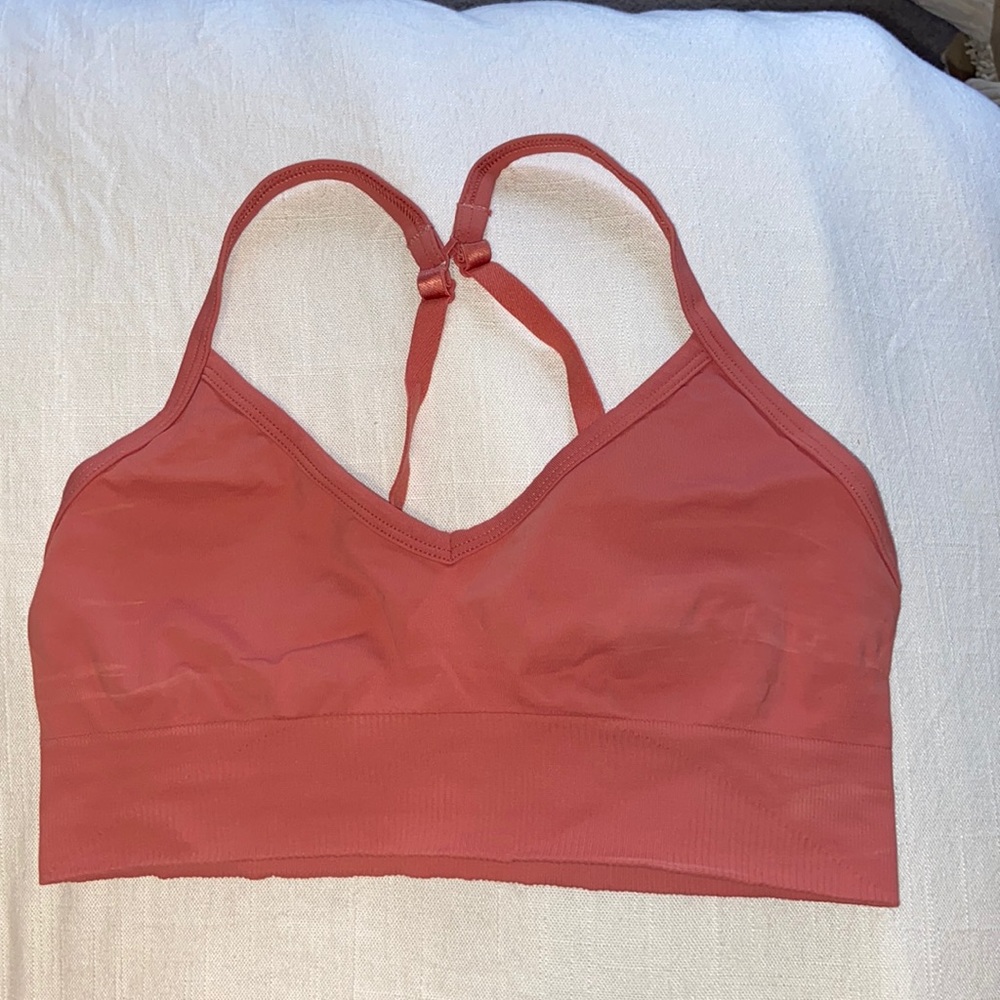 lululemon athletica Coral Strappy Sports Bra
